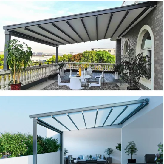 Outdoor Used Electric Folding Waterproof Canopy